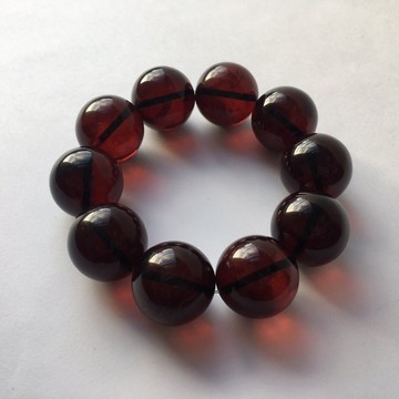 Red Cherry Baltic Amber Bracelet 60.40 grams