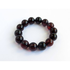 Red Cherry Baltic Amber Bracelet 28.85 grams