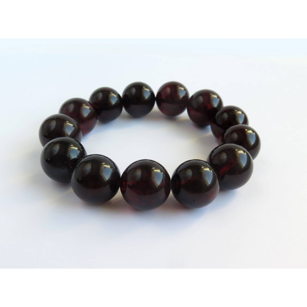 Red Cherry Baltic Amber Bracelet 45.37 grams
