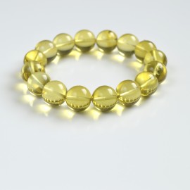 Green Amber Wrist bracelet 17 grams