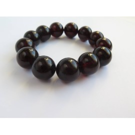 Red Cherry Baltic Amber Bracelet 45.37 grams