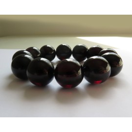 Red Cherry Baltic Amber Bracelet 55.05 grams