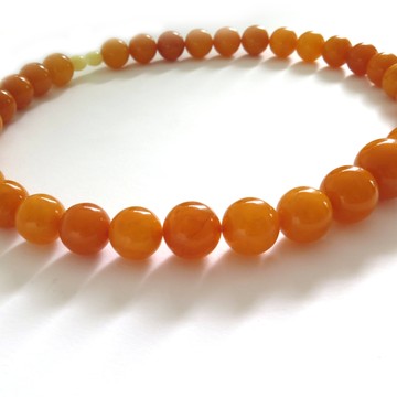 Antique Baltic Amber Necklace 55.08 grams
