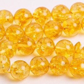 Orange Baltic Amber 33 Beads 27 g Handmade Amber Islamic Misbaha