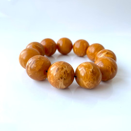 Natural Amber Bracelets Beads Handmade