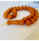 Unique Huge Baltic Amber Beads Decorative Amber Islamic Rosary