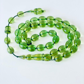 كونياك عنبر طبيعي سبحة اسلامية مصنوعة من كهرمان البلطيق الطبيعي 117 جرام