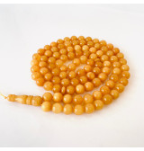 Butterscotch Islamic Prayer Beads, Natural Baltic Amber