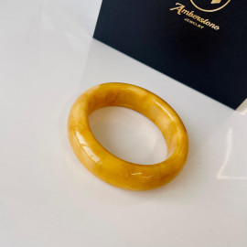copy of Cognac / Yellow Baltic Amber Bracelet 41.50 grams