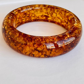 copy of Cognac / Yellow Baltic Amber Bracelet 41.50 grams