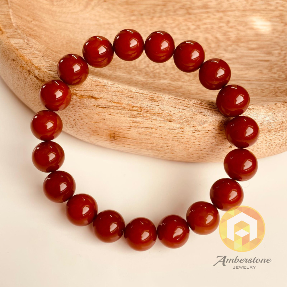 Natural Amber, Premium Quality Handmade, Vintage Bracelet