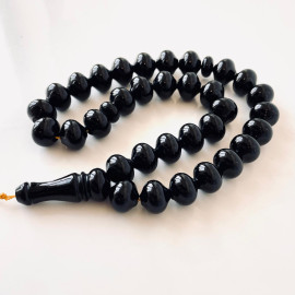 عنبر البلطيق العتيق، مسبحة إسلامية 33 خرزة،...