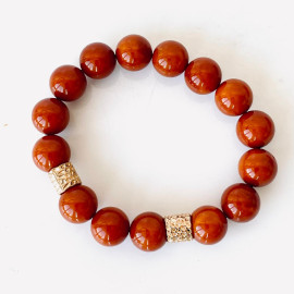 سوار العنبر العتيق: أناقة عتيقة من العنبر الطبيعي الألماني القديم