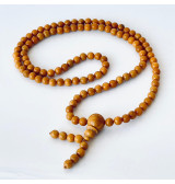 108 Beads Mala, Buddhist Rosary made of Natural Baltic Amber