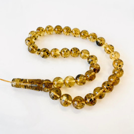 Baltic Amber Tespih Green Color Misbaha 33...