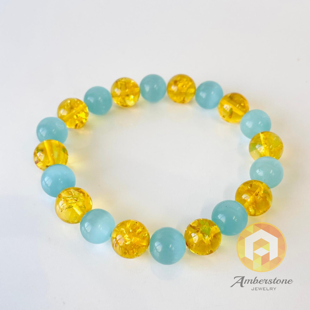 سوار العنبر العتيق: أناقة عتيقة من العنبر الطبيعي الألماني القديم