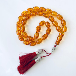 كونياك جرام مسبحة الصلاة 24.5 عنبر البلطيق