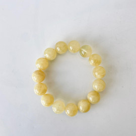 Genuine Baltic Yellow Baltic Amber bracelet beads 16mm