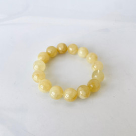 Genuine Baltic Yellow Baltic Amber bracelet beads 16mm