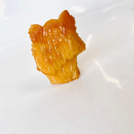 🎥 Sculpture of a Owl made of Baltic Amber