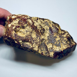🎥  Raw Amber Stone Natural Amber From Polish Baltic Sea 248.6 grams