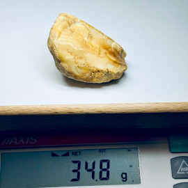 كونياك عنبر طبيعي سبحة اسلامية مصنوعة من كهرمان البلطيق الطبيعي 117 جرام