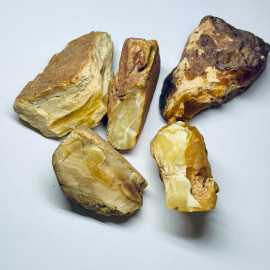 Raw Amber Set Stone Natural Baltic Amber