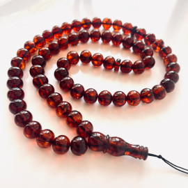 صلاة إسلامية من العنبر البلطيقي الطبيعي باللون...