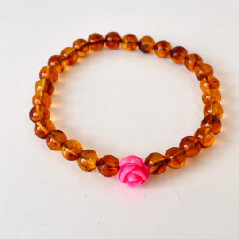 Natural Cognac Amber, Bracelet Baltic Amber...