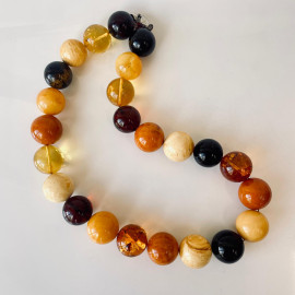Genuine Baltic Yellow Baltic Amber bracelet beads 16mm
