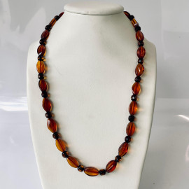 White Baltic Amber Beads...