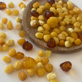 عنبر البلطيق العتيق، مسبحة إسلامية 33 خرزة،...