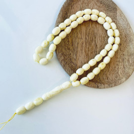 🎥 Islamic Amber Prayer Beads, 45 Beads Tasbih