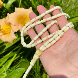 كونياك عنبر طبيعي سبحة اسلامية مصنوعة من كهرمان...