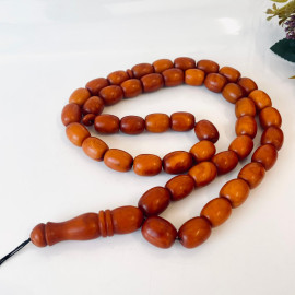 عنبر البلطيق العتيق، مسبحة إسلامية 33 خرزة،...