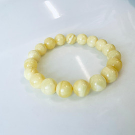 Genuine Baltic Yellow Baltic Amber bracelet beads 16mm