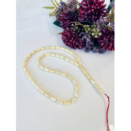 Delicate Barrel Islamic Amber Beads, Amber Tasbih