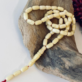 خرز العنبر الإسلامي ذو البرميل الرقيق، مسبحة العنبر