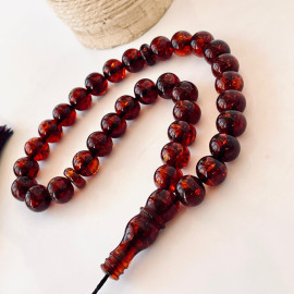 كونياك جرام مسبحة  الصلاة 103  عنبر البلطيق