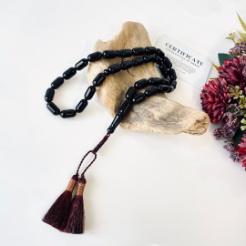 كرز مسبحة الصلاة 15.39 عنبر البلطيق حجر