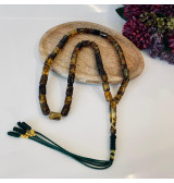 Green Natural Amber Islamic...