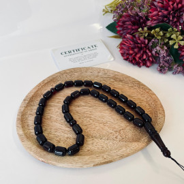 Cherry Baltic Amber Color Misbaha, For Dhikr and Daily Prayer