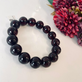 Cherry Round Amber Beads, Cherry Bracelet made of Amber