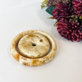 copy of قلادة بيضاء عنبر البلطيق 20 جرام