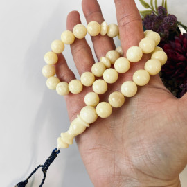 صلاة إسلامية عنبر النمر الطبيعي 45 خرزة، مسبحة عنبر البلطيق