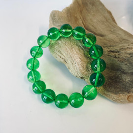 Simple Green Baltic Amber Bracelets