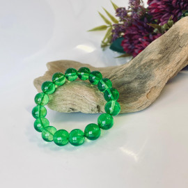 Simple Green Baltic Amber Bracelets