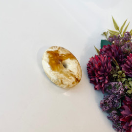 copy of قلادة بيضاء عنبر البلطيق 20 جرام