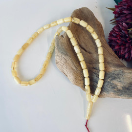 Delicate Rosary made of Natural Baltic Amber, Islamic Prayer Beads, Amber Misbaha