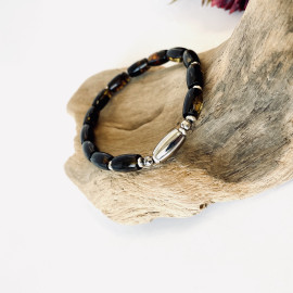 Amber Men bracelet 100% Natural Baltic Amber, Organic Amber Bracelet Amber Bracelet